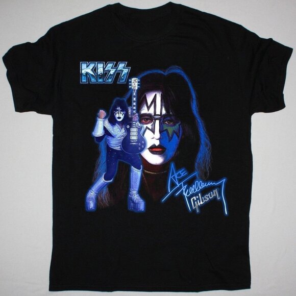 Rock Legend Ace Frehley The Spaceman Memorial Kiss Shirt 169 - Picture 1 of 5